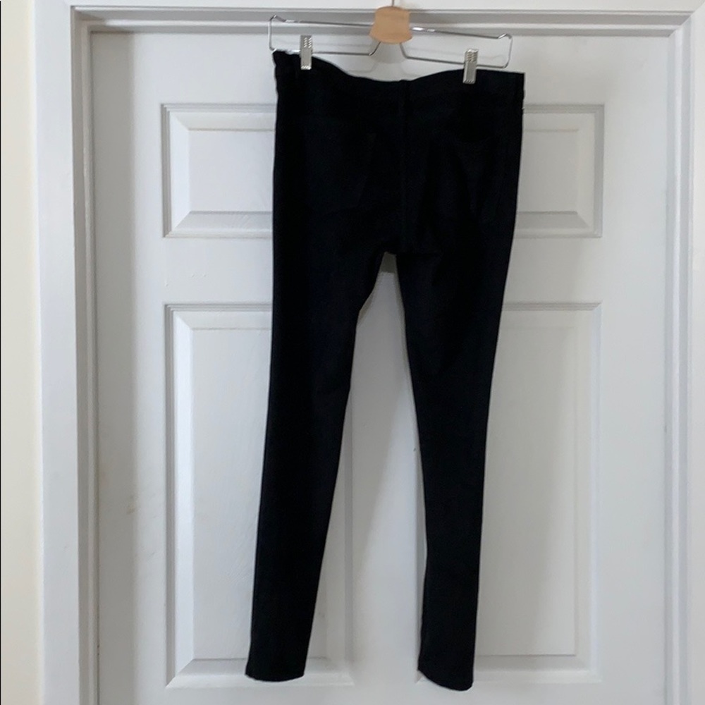 Banana Republic suede like skinny pants